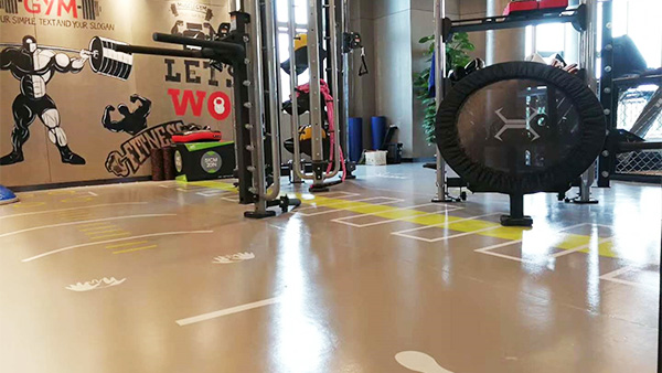 健身房PVC地板解決方案